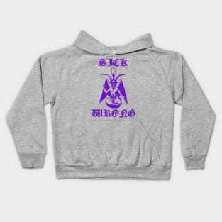 S&W Baphomet (Purple) Kids Hoodie